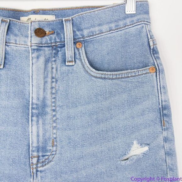 NEW Madewell The Momjean‎ in Austrey Wash: Ripped Edition, 27 - Picture 10 of 14